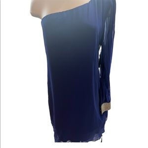 CITY TRIANGLES One Shoulder Dress